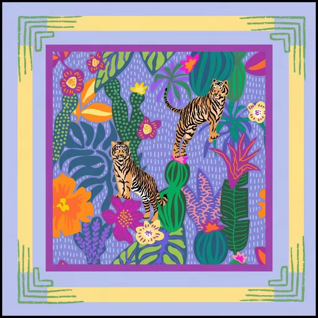 Tiger Mahjong Mat