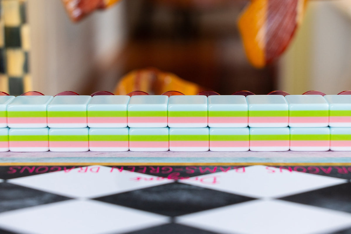 Sunshine in Mahjong Tiles and Mat Set