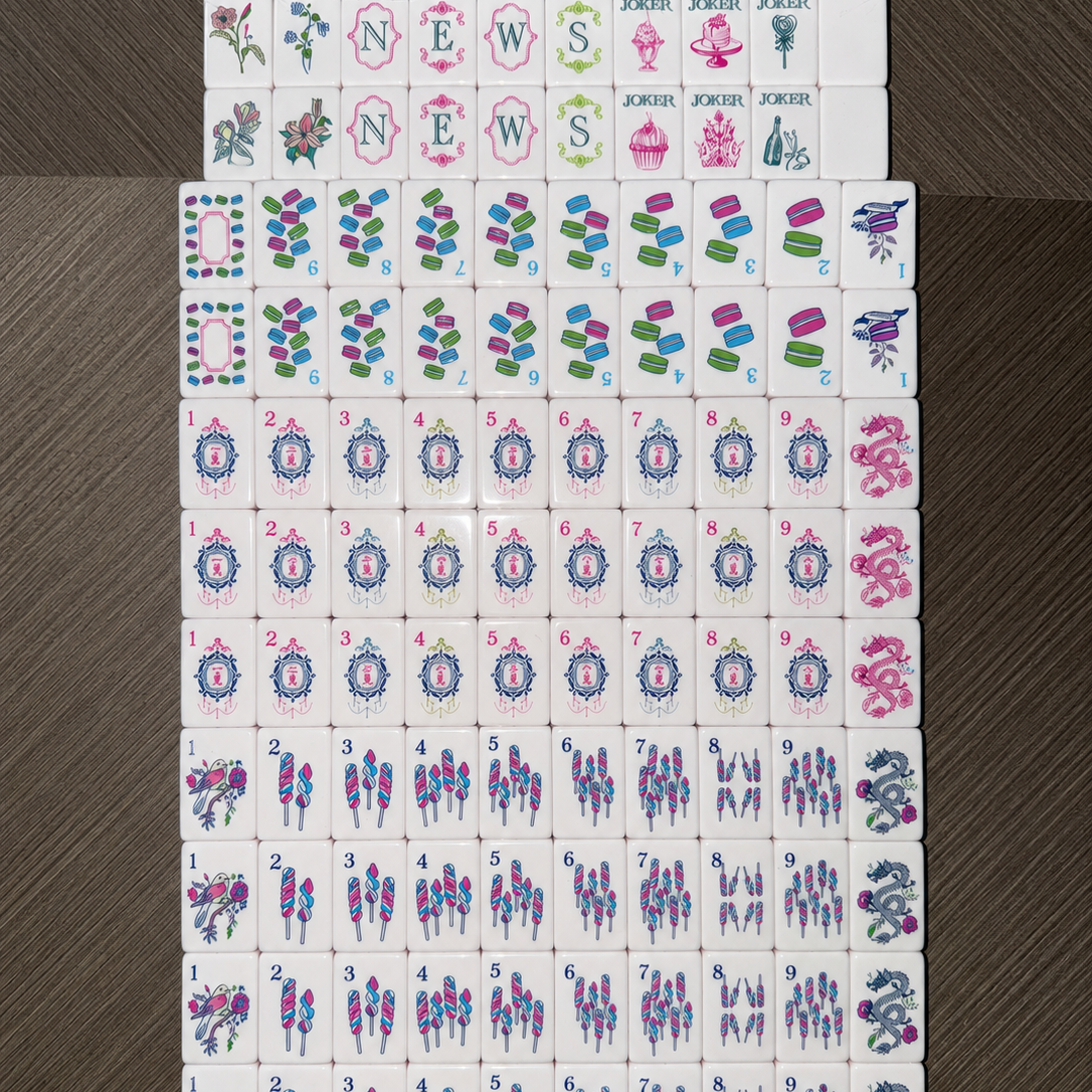 Candy Mahjong Tiles Set 160pcs
