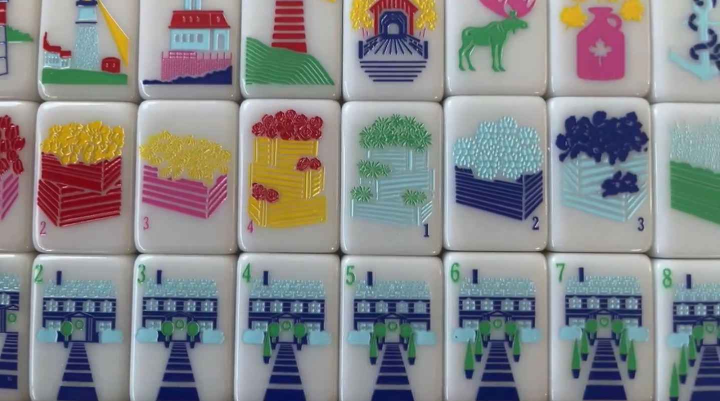 Summer Breeze Mahjong Tiles Set 160pcs